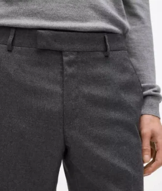 Tailored broek met rechte pijpen