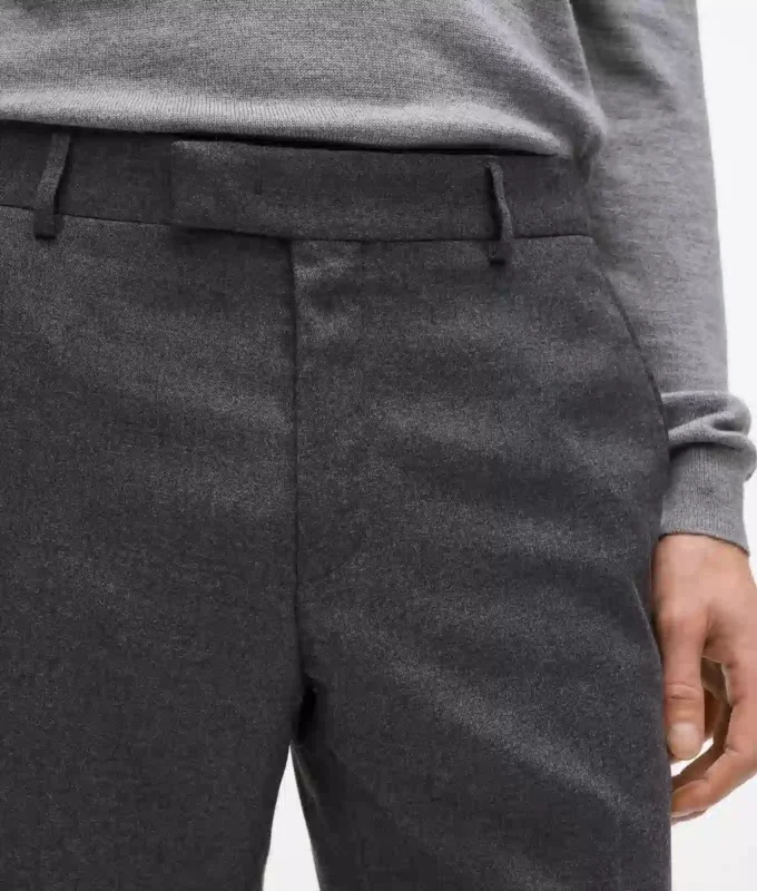Tailored broek met rechte pijpen