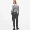 Tailored broek met rechte pijpen