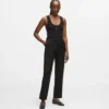 Tailored broek van wolmix