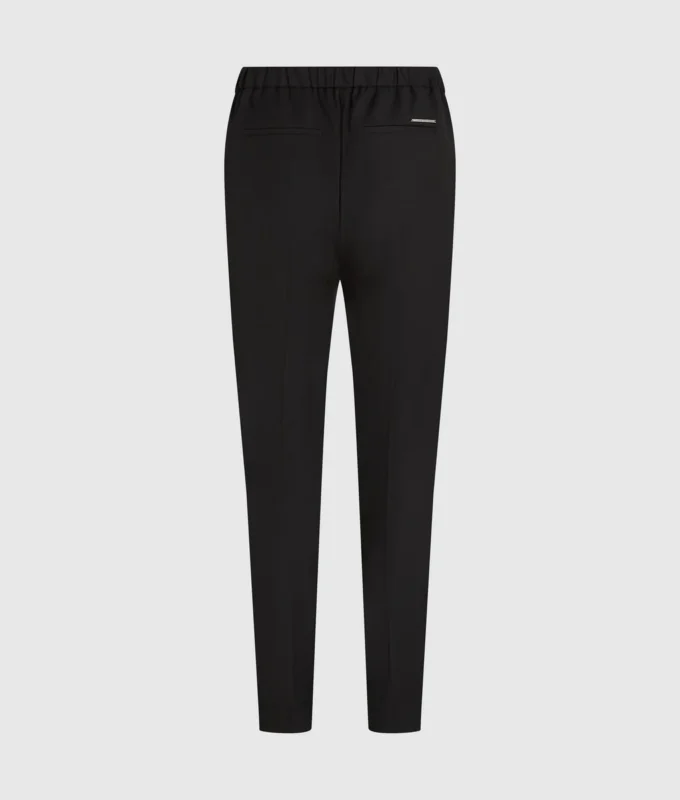 Tailored broek van wolmix