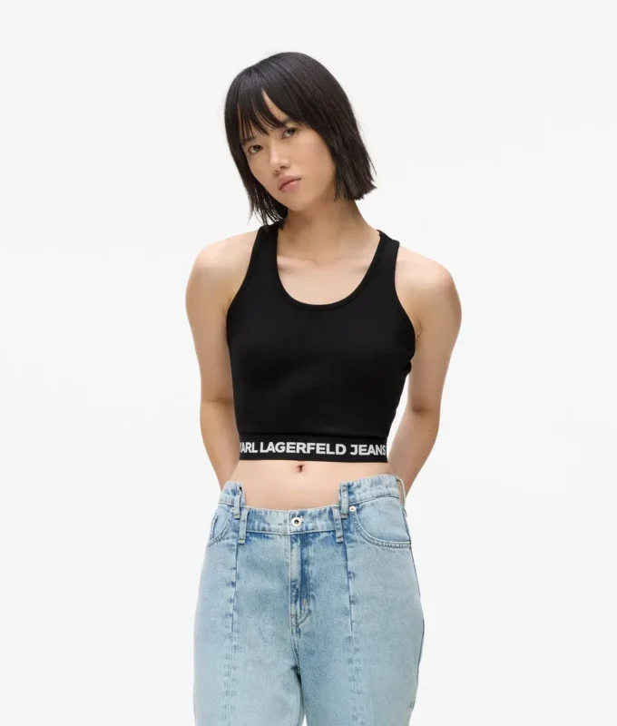 Tanktop met logotape
