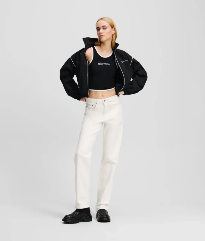 TANKTOP MET PIPINGDETAILS
