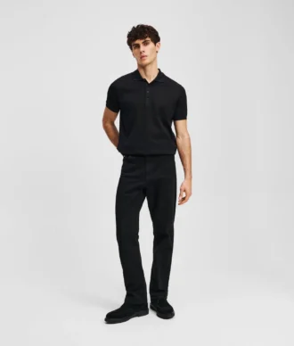 TAPERED JEANS MET RITS