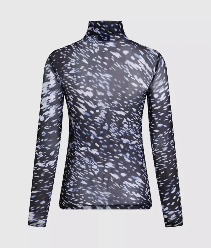 Top met all-over print