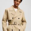 TRENCHCOAT MET CAPUCHON