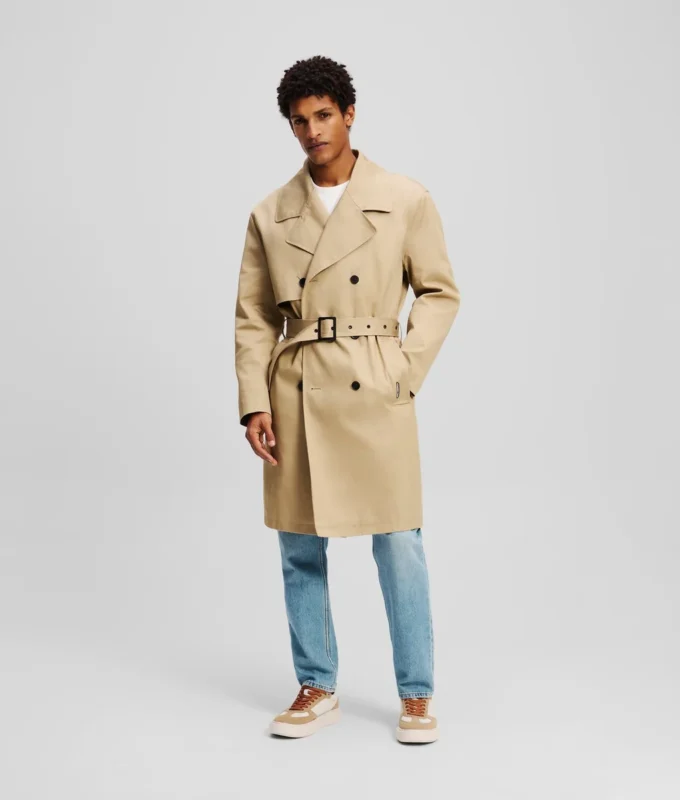 TRENCHCOAT MET CAPUCHON