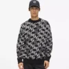 Trui met all-over monogram
