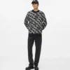 Trui met all-over monogram