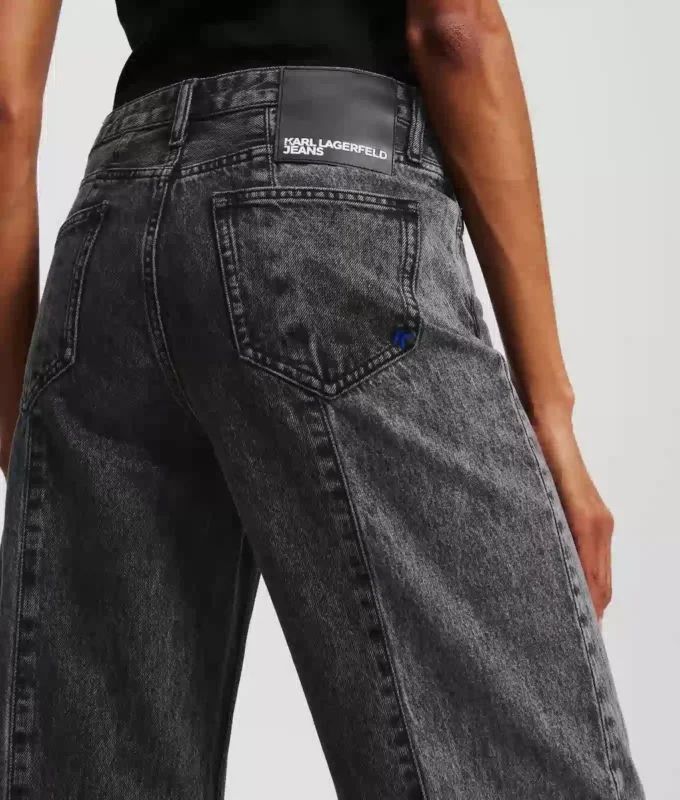TWEEKLEURIGE MID-RISE RELAXED JEANS
