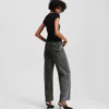 TWEEKLEURIGE MID-RISE RELAXED JEANS