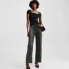 TWEEKLEURIGE MID-RISE RELAXED JEANS