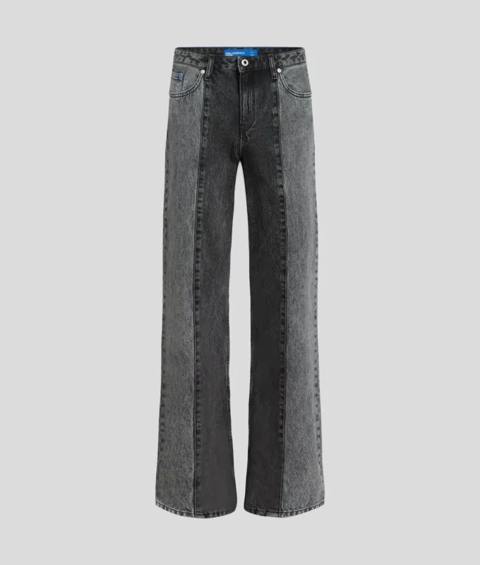 TWEEKLEURIGE MID-RISE RELAXED JEANS