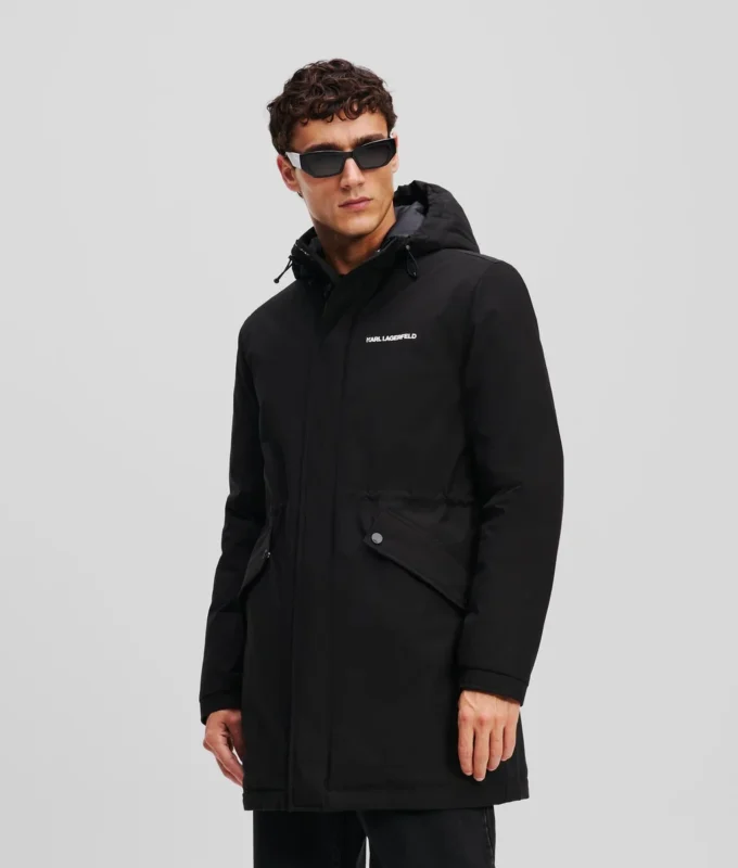 ULTRA LICHTE PARKA MET CAPUCHON