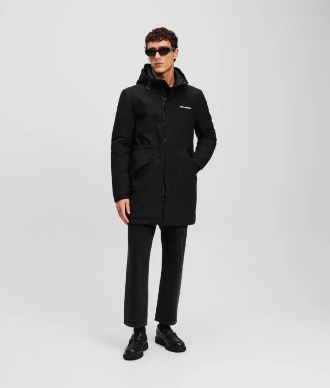 ULTRA LICHTE PARKA MET CAPUCHON