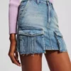 UTILITY DENIM MINIROK