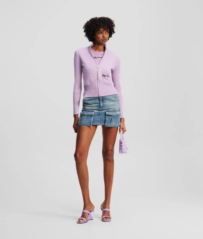 UTILITY DENIM MINIROK