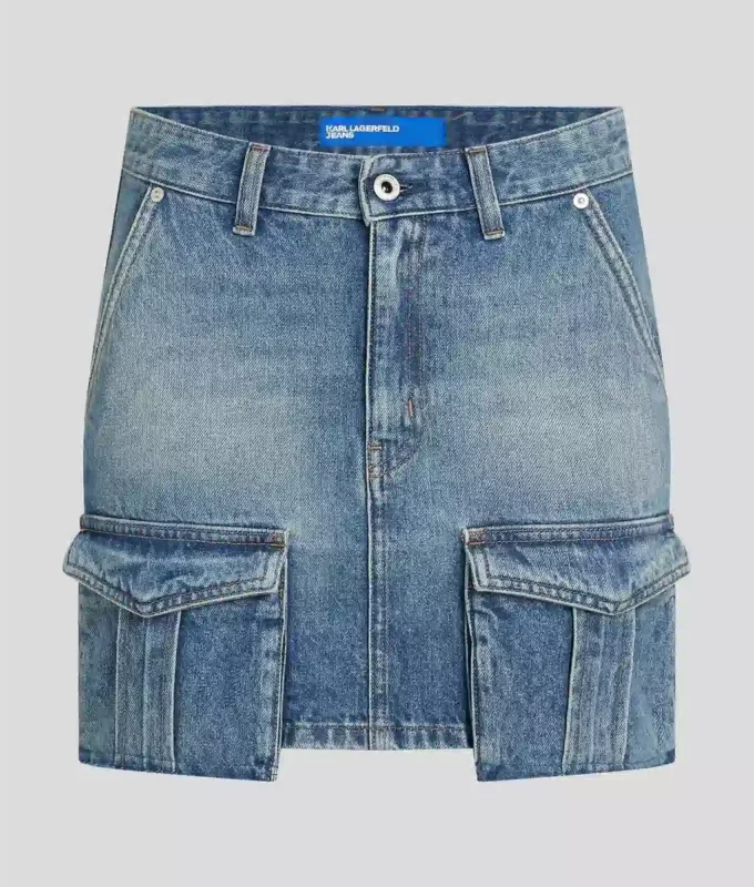 UTILITY DENIM MINIROK