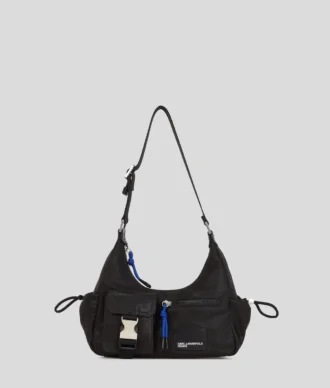 UTILITY GECOATE DENIM SCHOUDERTAS