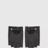 Vingerloze denim handschoenen