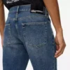 Vintage gewassen rechte jeans