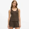 Wafel loungewear tanktop