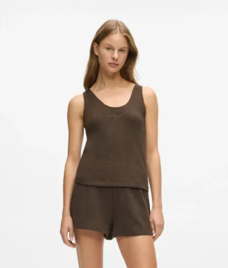 Wafel loungewear tanktop