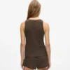 Wafel loungewear tanktop