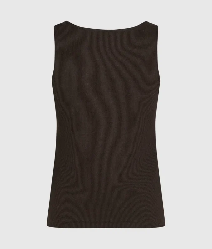 Wafel loungewear tanktop