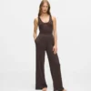 Wafelstof loungewear broek