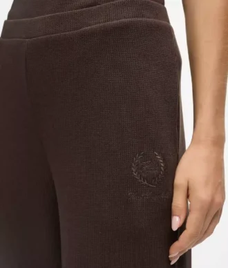 Wafelstof loungewear broek