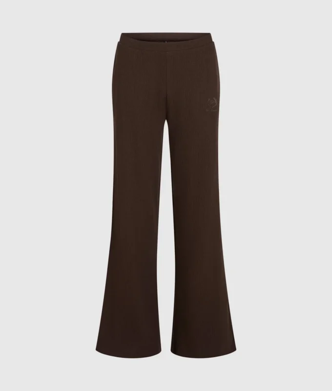 Wafelstof loungewear broek