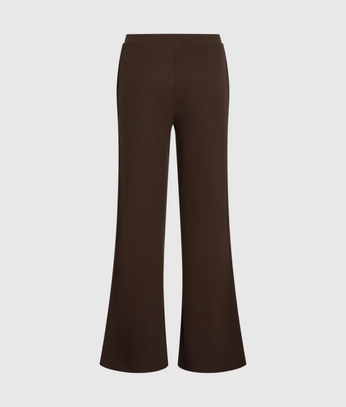 Wafelstof loungewear broek
