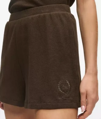 Wafelstof loungewear-short